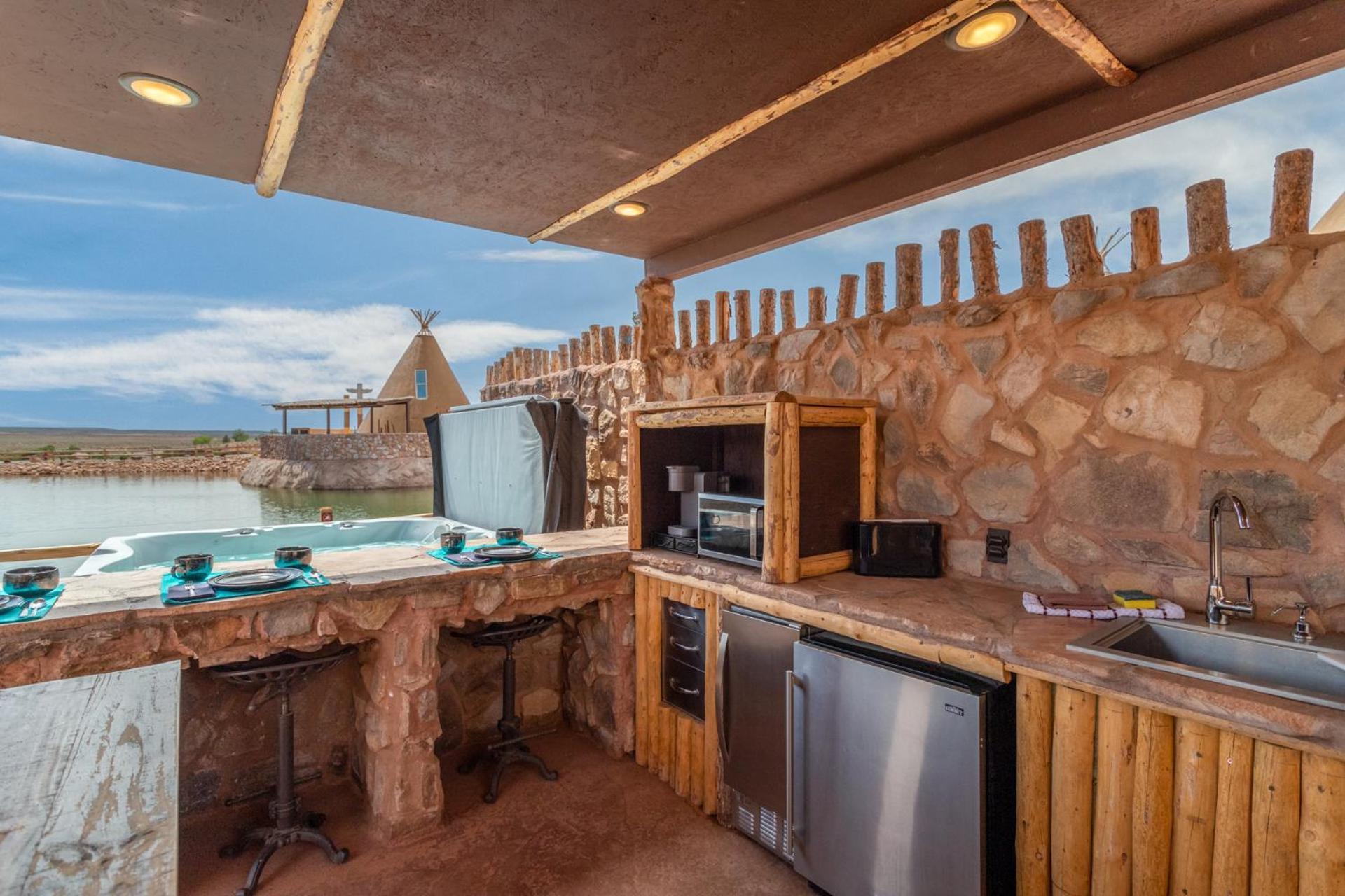 Zion White Bison Glamping & Rv Resort Virgin Luaran gambar
